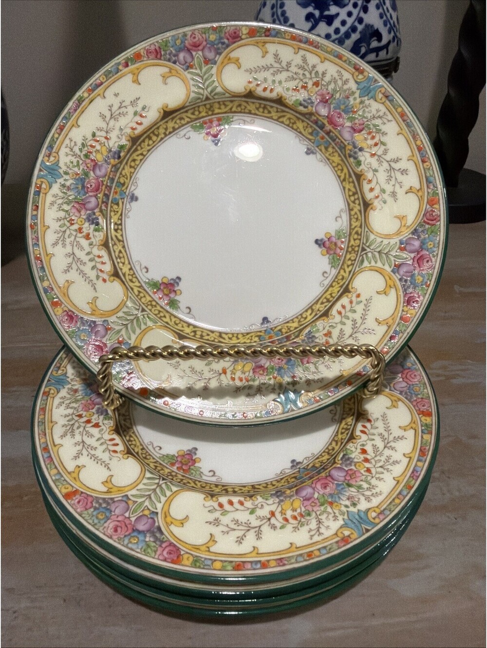 Wedgwood Bone China St Austell Bread Plates Set of 5